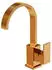 Steinberg Serie 135 Einhebel-Waschtischarmatur L-Size mit Ablaufgarnitur, Rotgold (135 1501 RG)