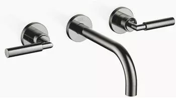 Dornbracht TARA Waschtisch-Wandbatterie ohne Ablaufgarnitur Dark Chrome (36712882-19)