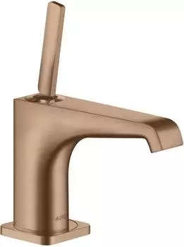 Hansgrohe Axor Citterio E Standventil 90 EcoSmart, geb&uuml;rstetes Rotgold (36105310)