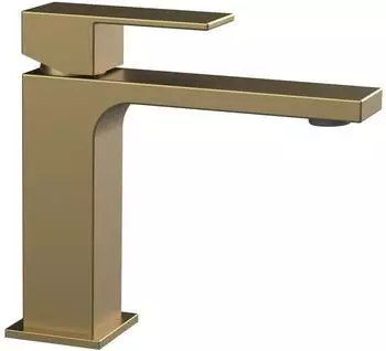 Sapho Cubemix Waschtischmischer ohne Auslauf, mattgold (CM002GB)