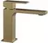 Sapho Cubemix Waschtischmischer ohne Auslauf, mattgold (CM002GB)