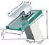 HAC24 Waschtischarmatur Glas Wasserfall Einhebelmischer, verchromt