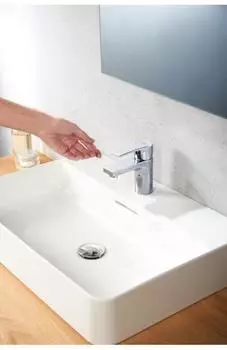 Kludi Zenta SL Waschtisch-Einhebelmischer EcoPlus, chrom (483890565WR4)