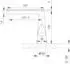 Bernstein NT7320 Wasserfall Waschtischarmatur Gunmetal (NT7320)