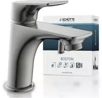SCH&Uuml;TTE Waschtischarmatur BOSTON (Graphit matt) grau