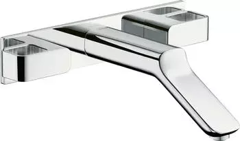 Hansgrohe Axor Urquiola 3-Loch Waschtischarmatur Unterputz Wand geb&uuml;rstetes Rotgold (11043310)