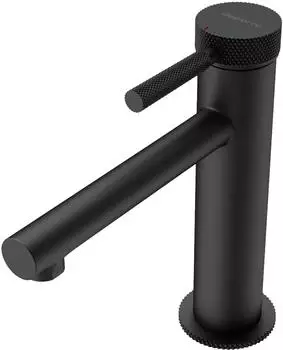 doporro Waschtischarmatur Einhebelmischer schwarz matt, 18,1cm (WAO-7601)