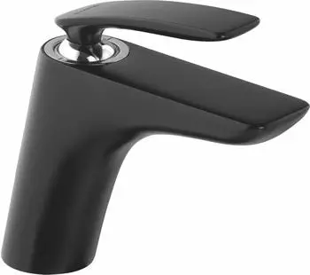Kludi Balance Waschtisch-Einhebelmischer DN 15 schwarz matt/chrom (520268775)