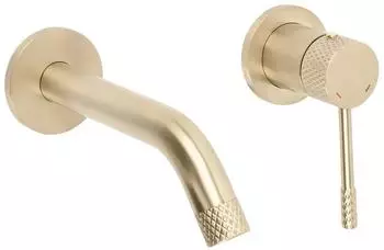 Rea Venti Unterputz-Waschtischarmatur gebürstetes Gold (REA-B9644)