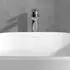 Villeroy & Boch O.novo Einhebel-Waschtischarmatur chrom, Push-Open-Ablaufgarnitur (TVW10410511061)