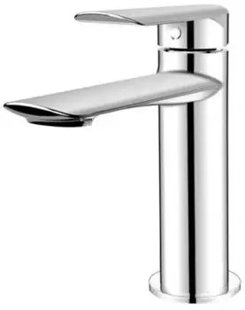 Trizeratop Waschtischarmatur ohne Ablaufgarnitur, chrom (TRI-VBA5001/CH)