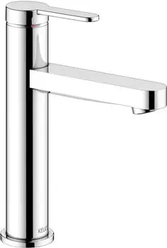 KEUCO IXMO Flat Einhebel-Waschtischmischer 130, ohne Ablaufgarnitur, chrom (59501013101)