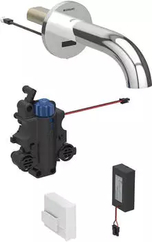 Geberit Piave Waschtischarmatur Unterputz, Thermostat, elektronisch, chrom (116.288.21.1)