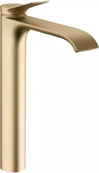 Hansgrohe Vivenis Waschtischmischer 250 Highriser ohne Ablaufgarnitur, gebürstetes Bronze (75042140)