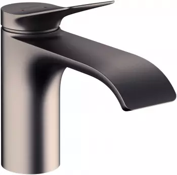 Hansgrohe Vivenis Waschtischmischer 80 ohne Ablaufgarnitur, brushed black chrome (75012340)
