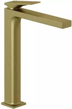 Kludi DECUS Waschsch&uuml;sselarmatur 240, ohne Ablaufgarnitur, geb&uuml;rstetes Gold (54298N075)