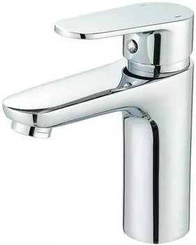 LuxusKollektion Einhebelmischer Waschbeckenarmatur chrom, wassersparend, mit Zugstange