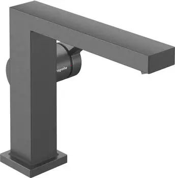 Hansgrohe Tecturis E 110 Fine Waschtischarmatur CoolStart geb&uuml;rstet schwarz (73023340)