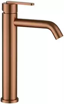 Rea Ontario Waschtischarmatur hoch, geb&uuml;rstetes Kupfer (REA-B0971)