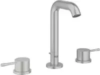 GROHE Essence New 3-Loch Waschtischbatterie, Badarmaturen, 20296DC1, supersteel