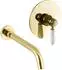 PaulGurkes Waschtisch-Unterputzarmatur 2-Loch Einhandmischer, gold