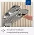 Villeroy & Boch Oasis Waschtischarmatur ohne Zugstange, chrom (TVW11500100161)