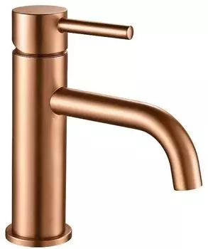 Rea Lungo Waschtischarmatur Einhebelmischer geb&uuml;rstetes Kupfer (REA-B1112)