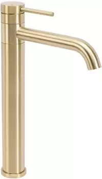 Rea Lungis hoher Waschtischhahn, geb&uuml;rstetes Gold (REA-B6101)