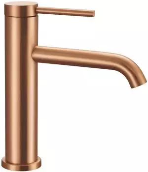 Rea Clif Low Waschbeckenarmatur, geb&uuml;rstetes Kupfer (REA-B2087)