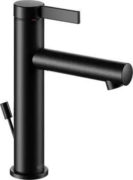 KEUCO IXMO Pure Waschtischarmatur 130, H: 210, schwarz matt (59501371001)