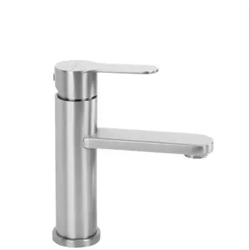 Rea Arcos Low Waschtischarmatur, geb&uuml;rstetes Nickel (REA-B6961)