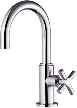 PaulGurkes Standventil Kreuzgriff, Messing verchromt, Keramikdichtung (PG120W4)
