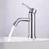 LuxusKollektion Waschtischarmatur Einhebelmischer Keramikkern, chrom, 77mm Auslaufhöhe