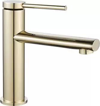 Rea Oval Waschtischarmatur stehend gold (REA-B6515)