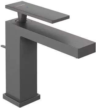 Hansgrohe Tecturis E Einhebel-Waschtischmischer 110 CoolStart, Brushed Black Chrome (73018340)
