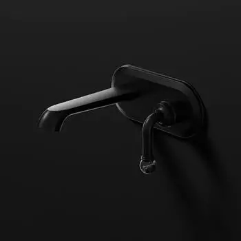 Steinberg Serie 355 Metamorphosis Waschtisch-Wand-Einhebelmischer 185mm (35518543S)