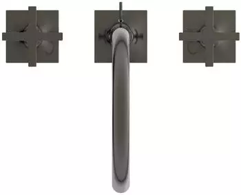 Ideal Standard Joy Neo 3-Loch-Waschtischarmatur mit Ablaufgarnitur, magnetgrau (BD143A5)