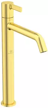 Ideal Standard Joy Standventil, verl&auml;ngerter Sockel, geb&uuml;rstetes Gold (BD463A2)