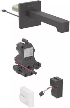 Geberit Brenta Waschtischarmatur Wandmontage, Ausladung 220mm, ohne Mischer (116.291.14.1)