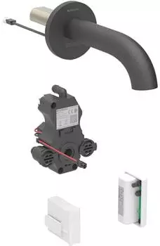 Geberit Piave Waschtischarmatur Wandmontage, Ausladung 220mm, ohne Mischer (116.285.14.1)