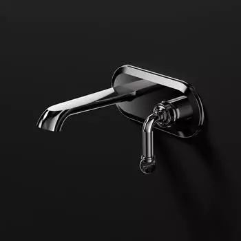 Steinberg Serie 355 Metamorphosis Waschtisch-Wand-Einhebelmischer, Ausladung 185mm (35518543)