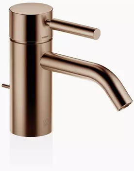 Dornbracht META Waschtisch-Einhandbatterie mit Ablaufgarnitur, bronze geb&uuml;rstet (33501660-42)