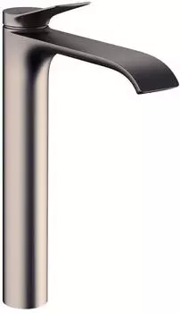 Hansgrohe Vivenis Waschtischarmatur 250 mit Zugstangen-Ablaufgarnitur, brushed black chrome (75040340)