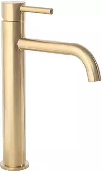 Rea Lungo L. Hohe Waschtischarmatur, geb&uuml;rstetes Gold (REA-B4526)