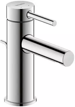 Duravit Circle Einhebel-Waschtischmischer S mit Zugstangen-Ablaufgarnitur, chrom hochglanz (CE1010001010)