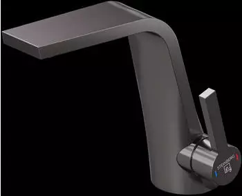 Steinberg Serie 260 Waschtisch-Einhebelmischer, ohne Ablaufgarnitur, gunmetal geb&uuml;rstet (260 1010 1 BGM)