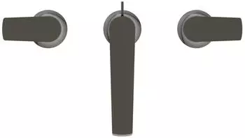 Ideal Standard La Dolce Vita 3-Loch-Waschtischarmatur Magnetic Grey (BD661A5)