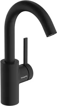Hansgrohe Zesis S Waschtischarmatur 142mm Ausladung, mattschwarz (74741670)
