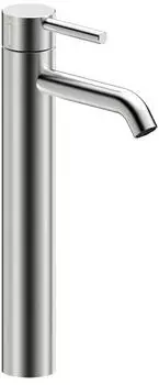 Herzbach DEEP iX Waschtischmischer XL-Size 130mm, PUSH-Ablauf, Edelstahl (18.023100.3.09)