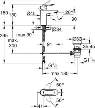 GROHE Start Edge (23342000) – GROHE Start Edge (23342000) – Eleganz und Funktionalität vereint